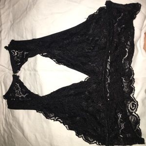 Black bralette